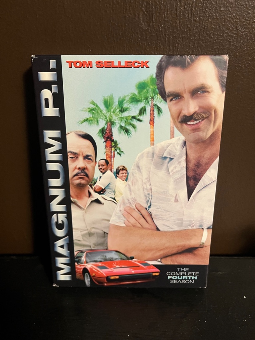 Magnum P.I. The Complete Fourth Season DVD Box Set - White, Red